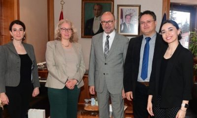 İsveç Ankara Büyükelçi Vekili Louise Morsing’ten Anadolu Üniversitesi’nde