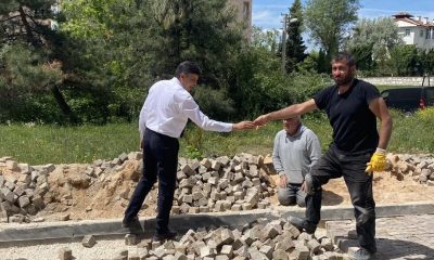 Başkan Durgut saha çalışmalarını inceledi