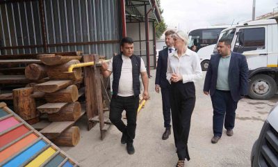 Başkan Subaşı, atölye birimlerindeki çalışanları ziyaret etti