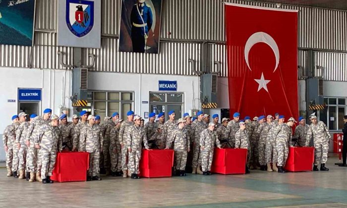 Engelli bireyler asker olma sevincini yaşadı