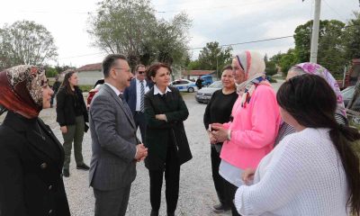 Vali Aksoy, Nesibe Hatun Doğal Yaşam Üretim Merkezi’ni ziyaret etti