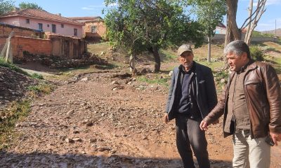 Bolvadin’de sağanak yağış hayatı olumsuz etkiledi