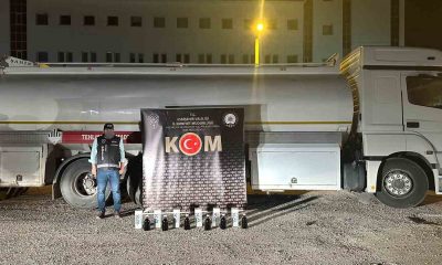 Polis ekiplerince 17 bin 785 litre kaçak/karışımlı akaryakıt ve 1 şüpheli yakalandı