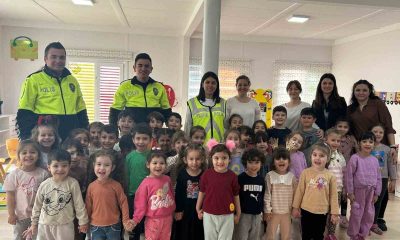 230 minik öğrenci trafik kurallarıyla tanıştı