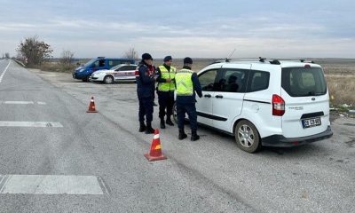 Jandarma ekiplerinin trafik denetimde 7 milyon TL ceza yazıldı