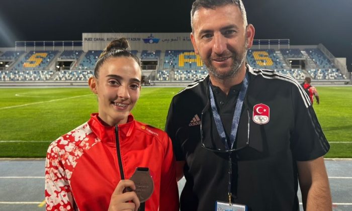 Eskişehirli atletizm sporcusu U23 Akdeniz Şampiyonası’nda 3’üncü oldu