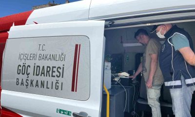Eskişehir’deki Mobil Göç Noktası’nda bin 577 yabancının kimlik bilgileri sorgulandı