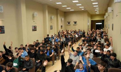 Liseli gençler erbaplarla buluştu