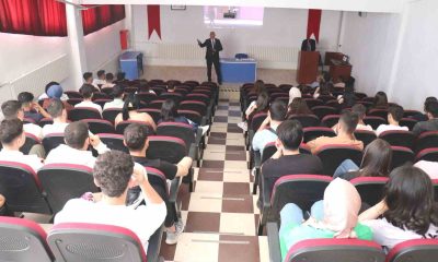 Belediye Başkanı Demirtaş, Hisarcık MYO’da kariyer dersinin konuğu oldu