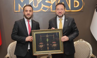 MÜSİAD Eskişehir Şubesi’ nden MÜSİAD Genel Başkanı Mahmut Asmalı’ ya ziyaret