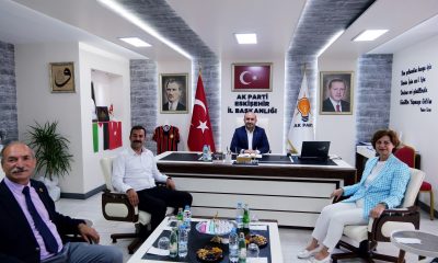 EBB Başkanı Ayşe Ünlüce’den AK Parti Eskişehir İl Başkanı Gürhan Albayrak’a iadei Ziyaret