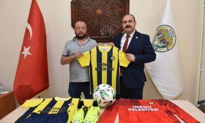 İnönü Belediyesi amatör spor kulüplerine desteğe devam ediyor