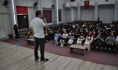 Lise öğrencilerine mezuniyet sonrası Almanya’da iş imkanları anlatıldı