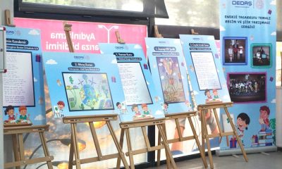 Öğrencilerin şiir ve resimleri yaz boyunca sergilenecek