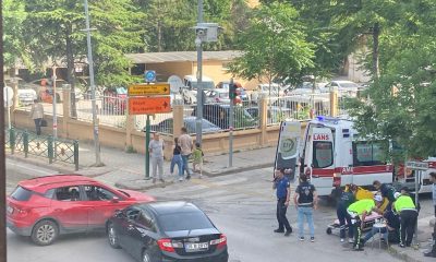 Eskişehir’de kaza !