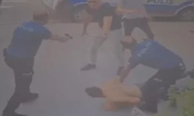Polis noktasına darp etmeye gelen şüpheliler anında müdahale
