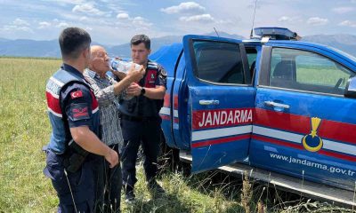 Kayıp olarak aranan 78 yaşındaki adamı jandarma buldu