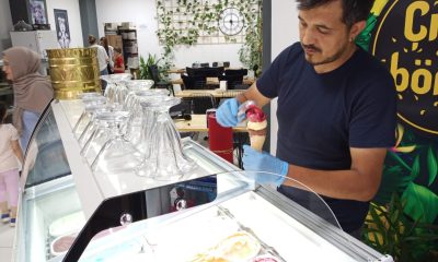 Sıcak havalarda dondurmaya ilgi büyük