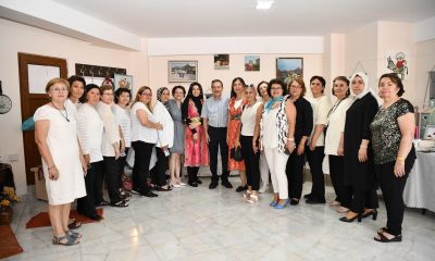 Sivrihisarlı kadınların ’El Emeği ve Göz Nuru Sergisi’ yoğun ilgi gördü