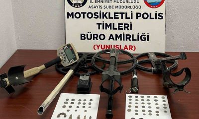 Kütahya’da 75 parça tarihi eser ele geçirildi