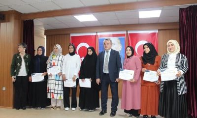 Bozüyük HEM’de yıl sonu sergisi açıldı