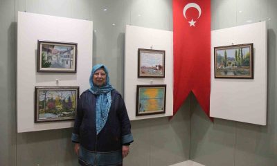 Kütahya’da emekli memur Yaşar Ataseven ilk kişisel sergisini açtı