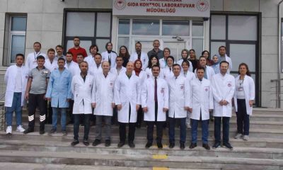 Vali Yardımcısı Han çevre illere de hizmet veren Gıda Kontrol Laboratuvar Müdürlüğü’nde inceleme yaptı