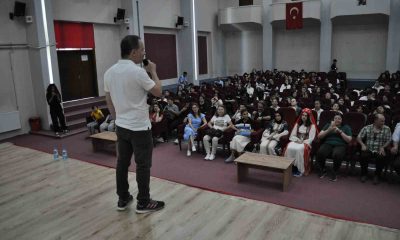 Lise öğrencilerine mezuniyet sonrası Almanya’da iş imkanları anlatıldı
