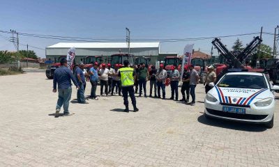 Jandarmadan ‘tarım araçlarının güvenli kullanımı’ semineri