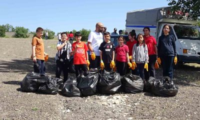Tavşanlı’da çevre haftası etkinliğinde çevre temizlikleri yapıldı