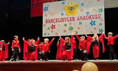 Anaokulu öğrencilerinden muhteşem gösteri
