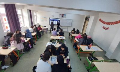 Eskişehir Hacı Süleyman Çakır Kız Anadolu Lisesi öğrencileri uluslararası eTwinning projesine katıldı