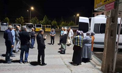 Simav’da son hacı adayları kutsal topraklara uğurladı