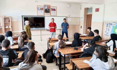 Hisarcık’ta ortaokul öğrencilerine Anadolu Lisesi tanıtıldı