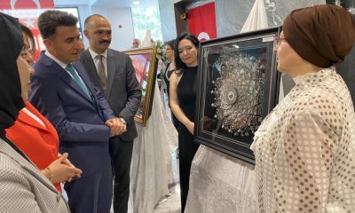 Bilecik’te el emeği göz nuru eserler büyük beğeni topladı