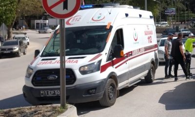 Eski Otogar Kavşağı’nda trafik kazası; 1 yaralı