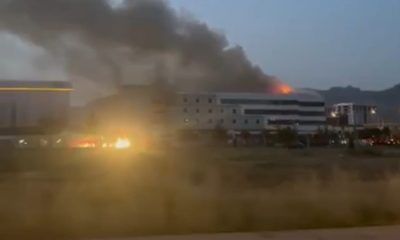 Afyonkarahisar’da otel yangınında dumandan etkilenenler taburcu edildi