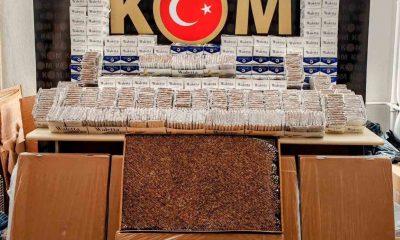 Bilecik’te kaçak tütün operasyonunda 80 bin adet dolu makaron ele geçirildi