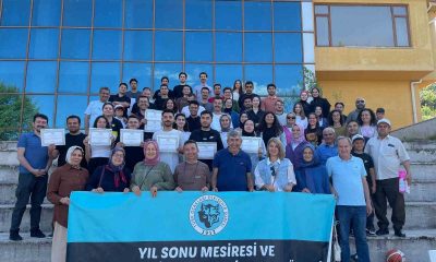 Türk Ocağı Millî Mefkûre Mektebinde mezuniyet berat töreni