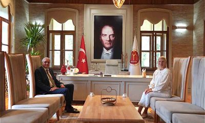 Başkan Bakkalcıoğlu, Melek Mızrak Subaşı’nı makamında ziyaret etti