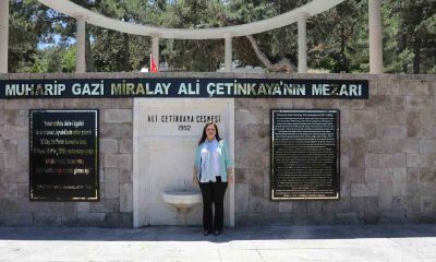 Ali Çetinkaya’nın mezarı restore edildi