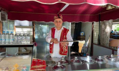 Eskişehirlilerin bu yaz tercihi Maraş dondurması oluyor