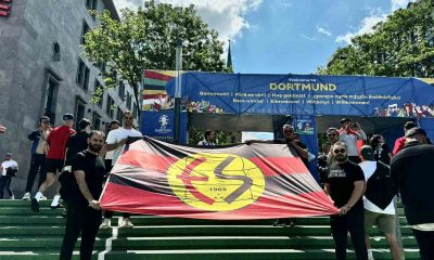 Eskişehirspor bayrağını Dortmund’da dalgalandırdılar