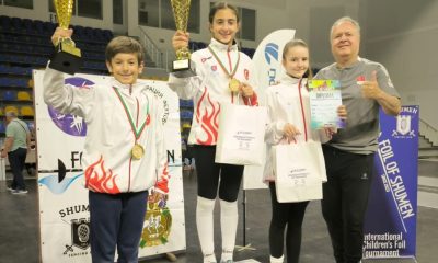 Eskişehirli sporcular Bulgaristan’dan 2 adet 1’incilikle döndü