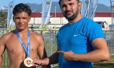 Ali Uysal Güreşte Tavşanlı’nın gururu oldu