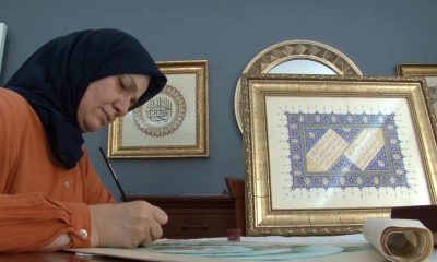 Sanatçı Naciye Temerit: “Tezhip; el yazmalarının altınla bezendiği bir Osmanlı saray sanatıdır”