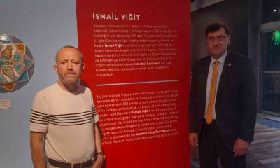 Sanatçı İsmail Yiğit’ten ’Lale ve çininin dansı’ konulu sergi