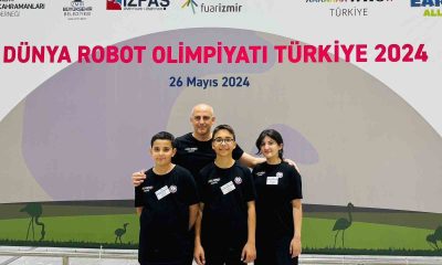 Kocatepe Ortaokulu Dünya Robot Olimpiyatında büyük başarıya imza attı