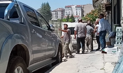 Sivil polisle esnaf arasında yol verme tartışması karakolda bitti