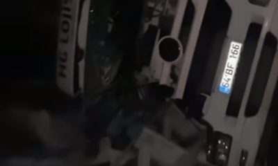 Gece iki ayrı trafik kazası: 1 ölü, 6 yaralı